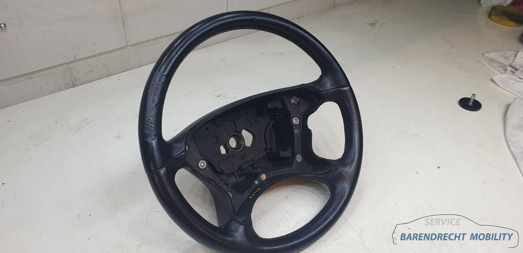 Stuurwiel Mercedes W209 CLK E SL stuur zwart leder origineel, Gebruikt, Mercedes-Benz AG, Mercedes-Benz, Ophalen of Verzenden