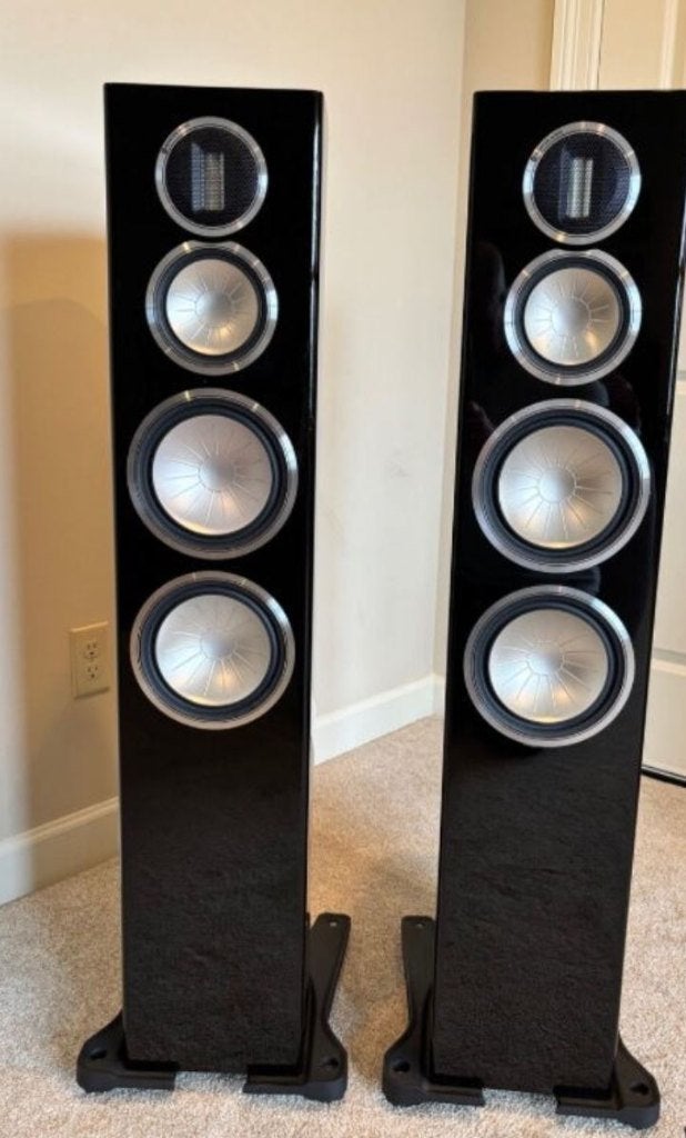 Monitor Audio Gold GX300 – Piano Black, Audio, Tv en Foto, Luidsprekers, Vloerstaande luidspreker, Zo goed als nieuw, Monitor Audio