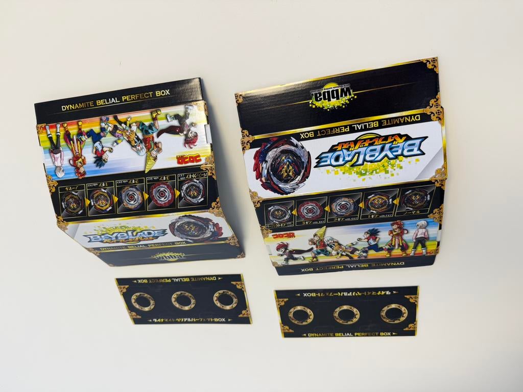 Beyblade Dynamite Belial “Box only” 2x Takara Tomy Corocoro, Nieuw, Ophalen of Verzenden, H, H