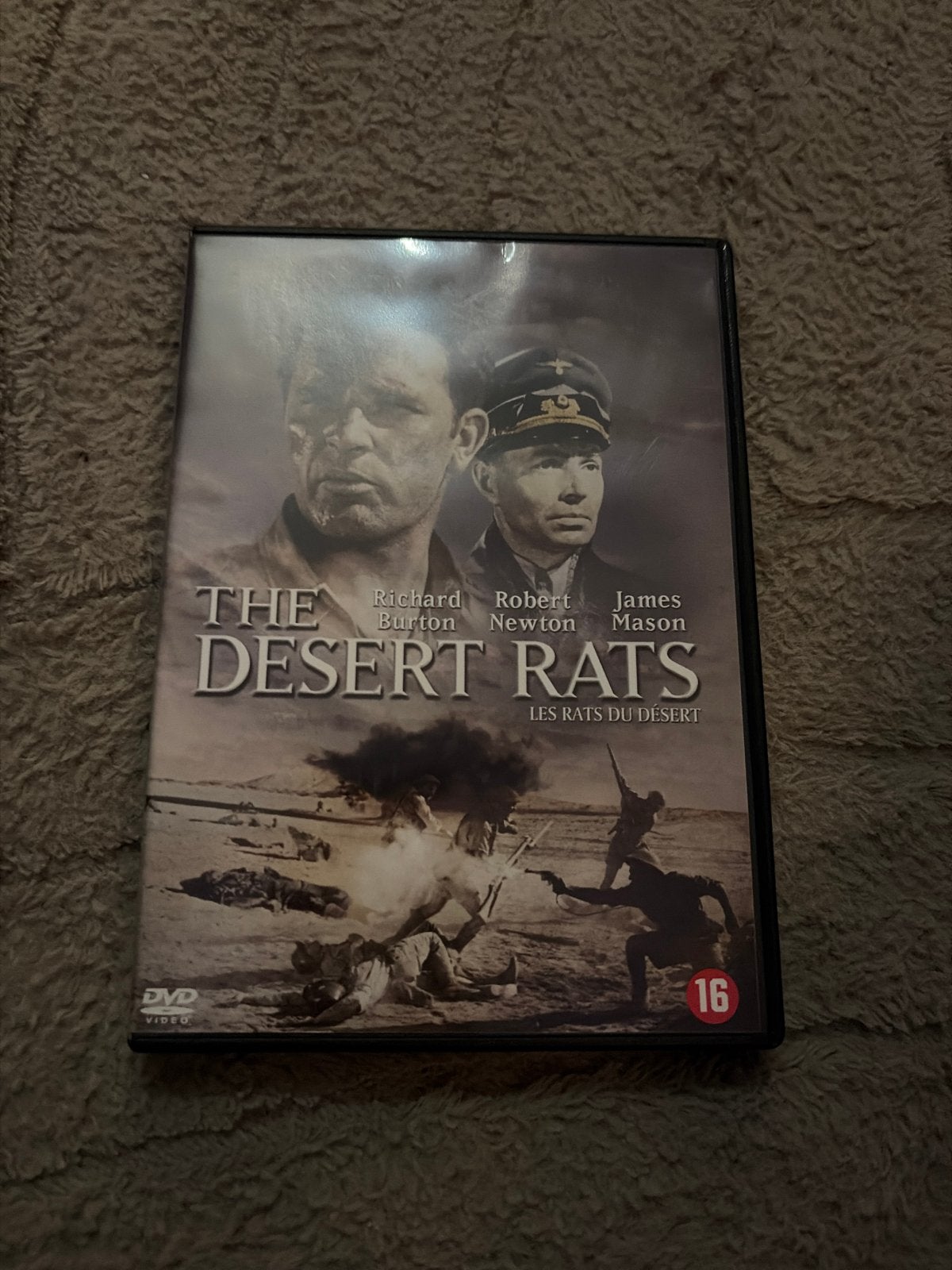 The Desert Rats DVD - Oorlogsdrama met Richard Burton, Gebruikt, Vanaf 16 jaar, Historisch of Kostuumdrama, Ophalen of Verzenden