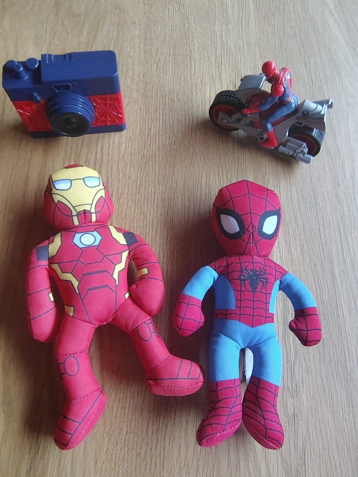 Marvel Speelset: Spiderman (3x) en Iron Man (1x), Ophalen of Verzenden