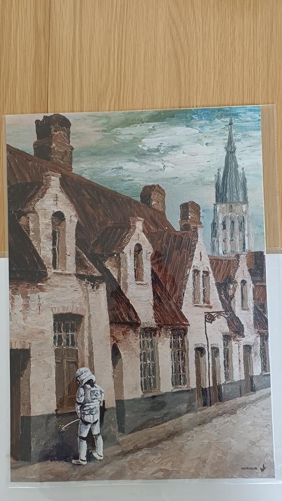 Star wars kunstwerk print, Ophalen of Verzenden, Nieuw, Boek of Poster