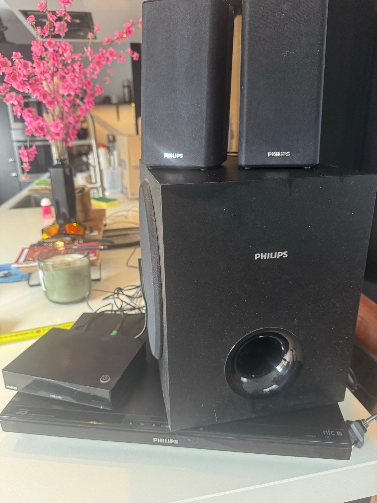 Philips Surround Set, Ophalen, Philips, Gebruikt, 2.1-systeem