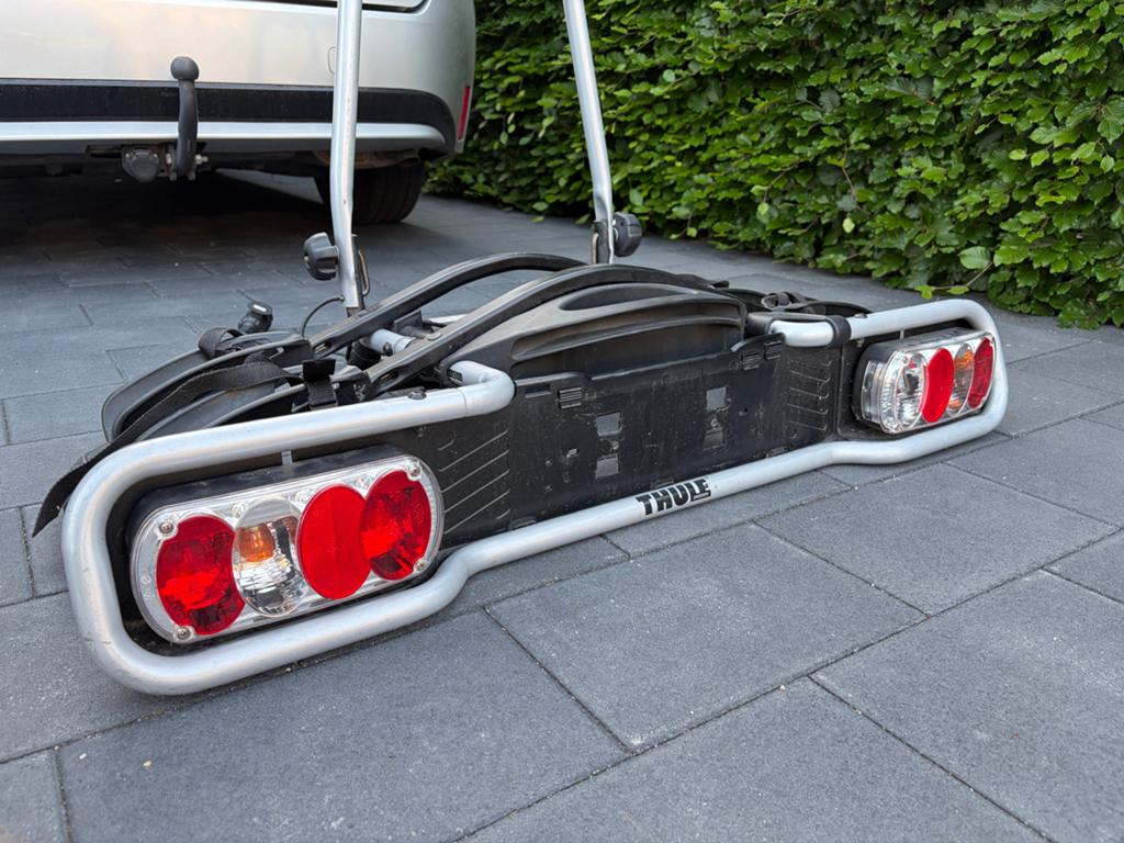 Thule EuroRide 940 Trekhaak Fietsendrager voor 2 fietsen, Ophalen, 2 fietsen, Gebruikt, Trekhaakdrager