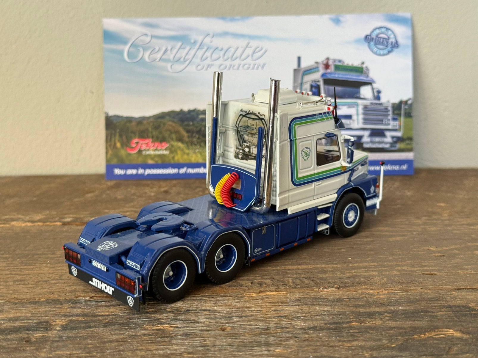 Tekno - Scania 143 torpedo HP Transped, Hobby en Vrije tijd, Modelauto's | 1:50, Verzenden, Nieuw, Bus of Vrachtwagen, Tekno