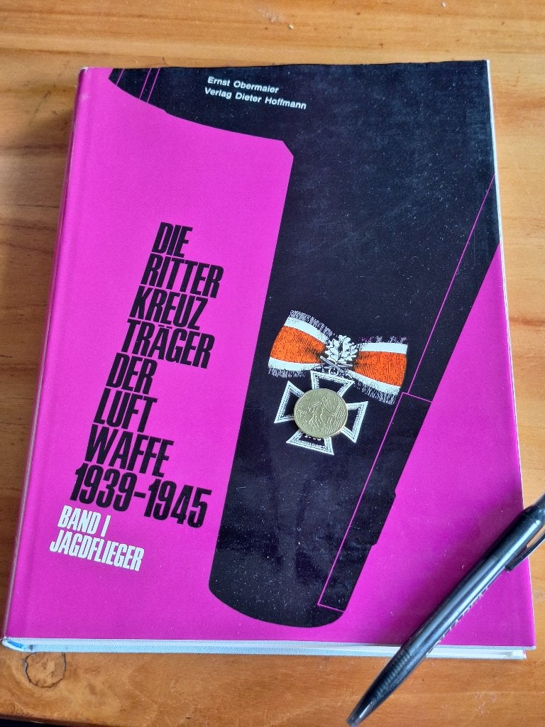 Die Ritterkreuzträger der Luftwaffe 1939-1945 Band I, Ophalen of Verzenden, Ernst Obermaier, Luchtmacht, Tweede Wereldoorlog