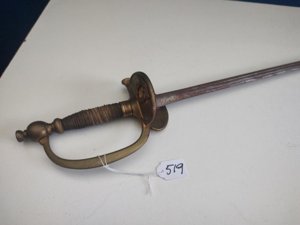 Sabel # 519 - Frankrijk - epee Infanterie, Verzenden, Landmacht, Overige gebieden, Zwaard of Sabel