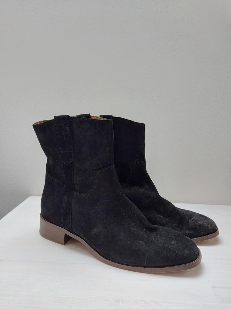 Sézane Lage enkellaarzen Gabbie zwart maat 40, Kleding | Dames, Zwart, Lage of Enkellaarzen, Gedragen, Sézane