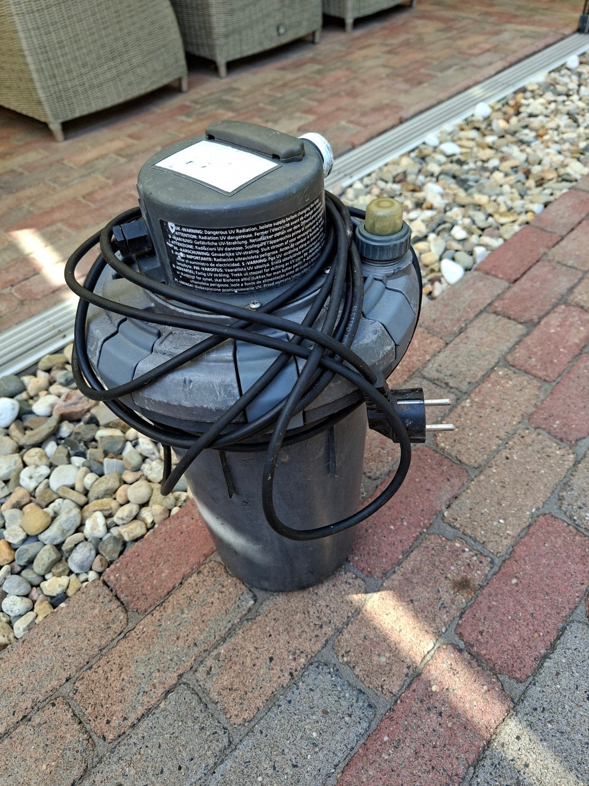 hozelock cyprio bioforce 9000 vijverfilter, Ophalen, Gebruikt