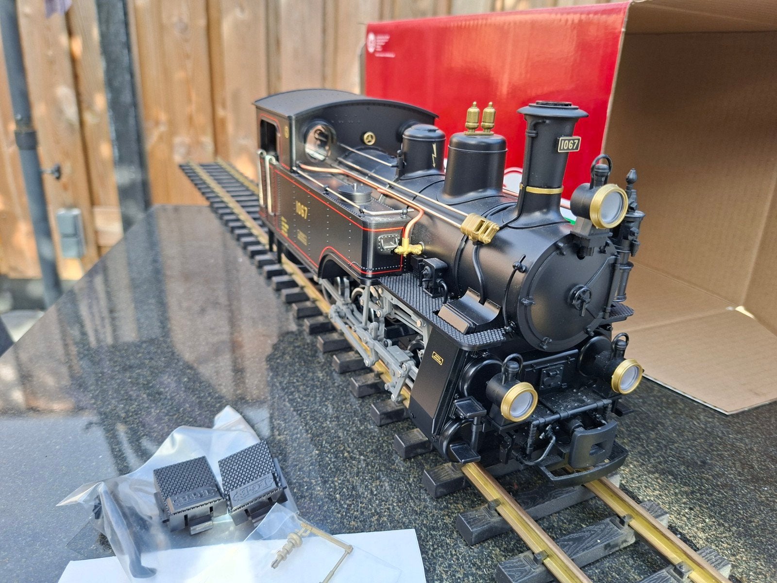 nieuwe lgb 20275 digitale sound tandrad lokomotief in ovp, Ophalen of Verzenden, Nieuw, Locomotief, LGB