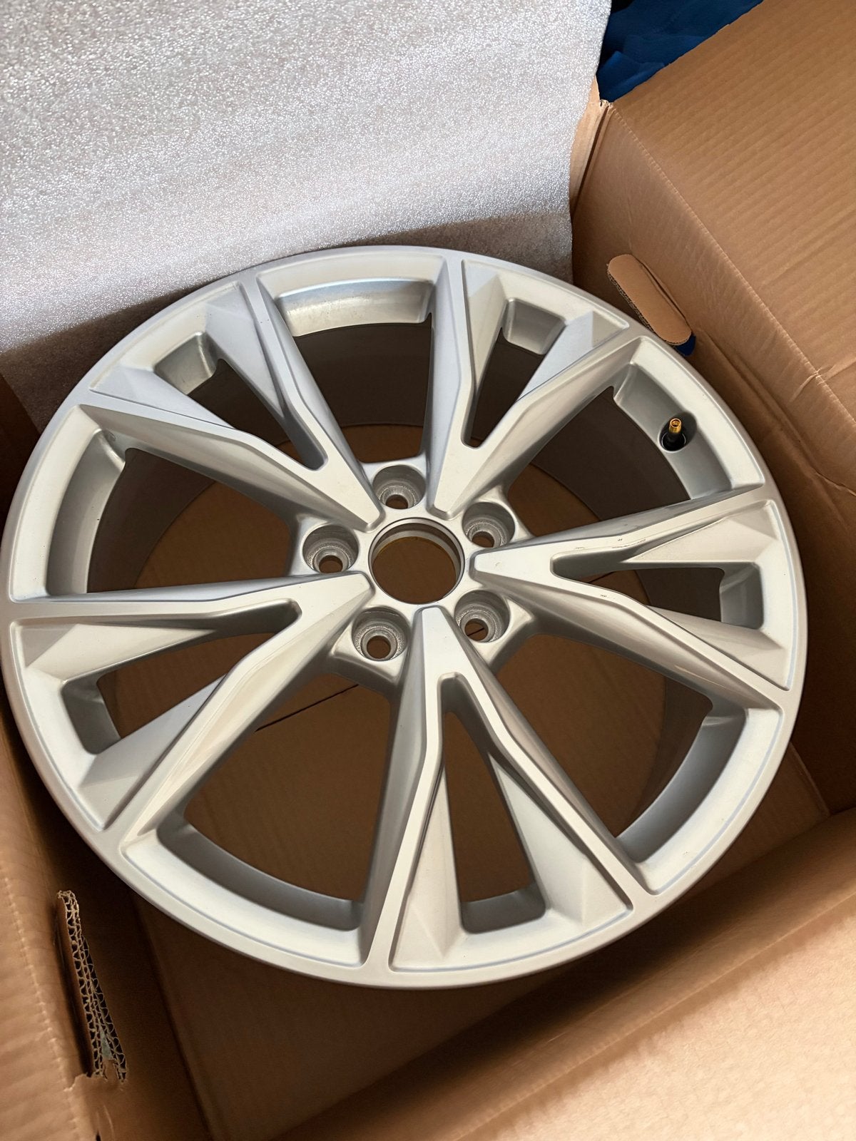 Originele Audi A3/Q3 18 inch velgen - Nieuwstaat, Ophalen, 18 inch, Velg(en), Nieuw