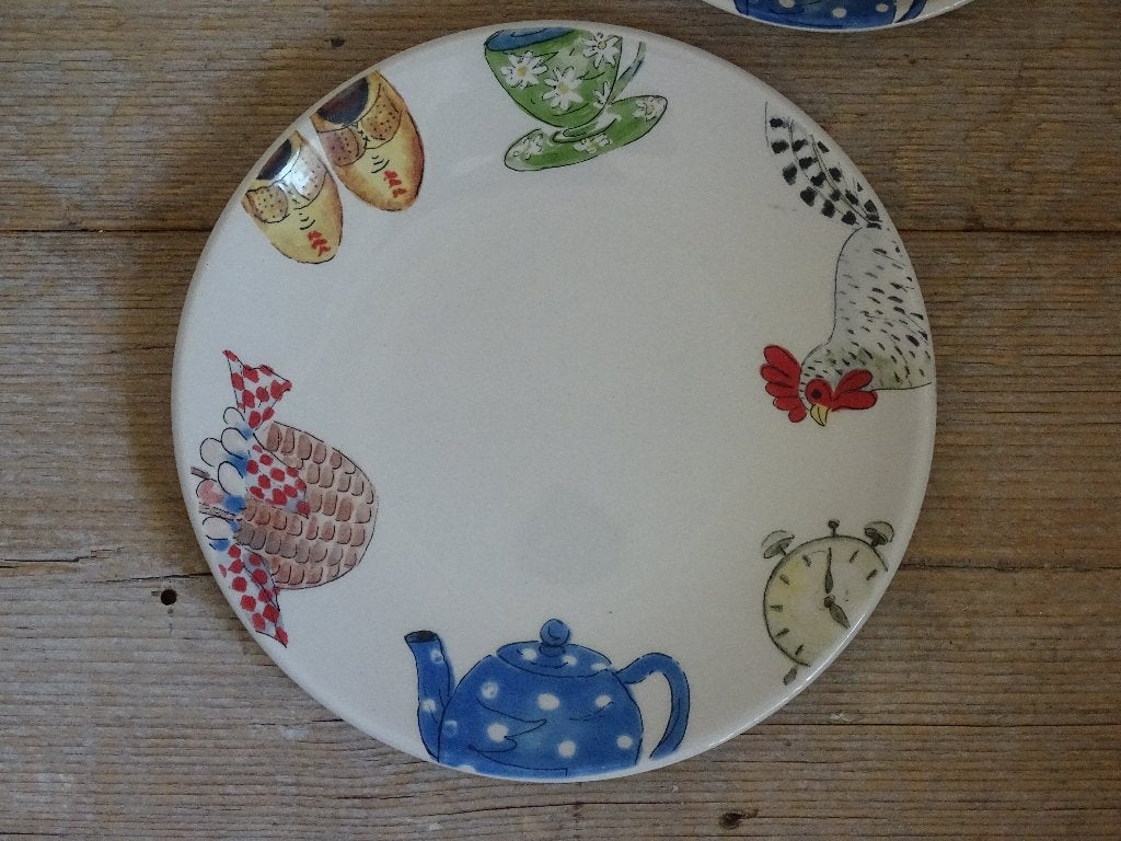 Servies, Alie Kruse-Kolk, LANDLEVEN, zo goed als nieuw, Overige merken, Overige typen, Ophalen of Verzenden, Zo goed als nieuw