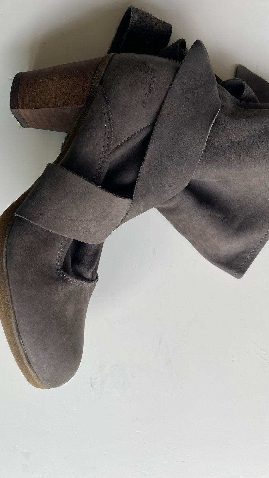 Te koop: leren laarzen, Via Vai, taupe, 37, Ophalen of Verzenden, Zo goed als nieuw, Bruin, Hoge laarzen