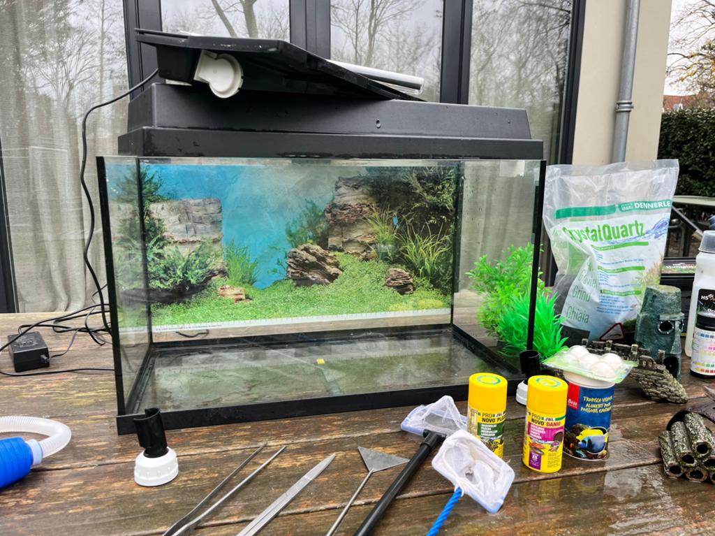 Juwel 60 liter aquarium met alle toebehoren, Dieren en Toebehoren, Vissen | Aquaria en Toebehoren, Ophalen, Gebruikt, Leeg aquarium