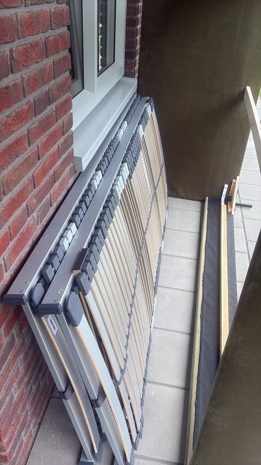 Nieuwe lattenbodem gratis ophalen, Ophalen, Eenpersoons, Zo goed als nieuw, 80 cm