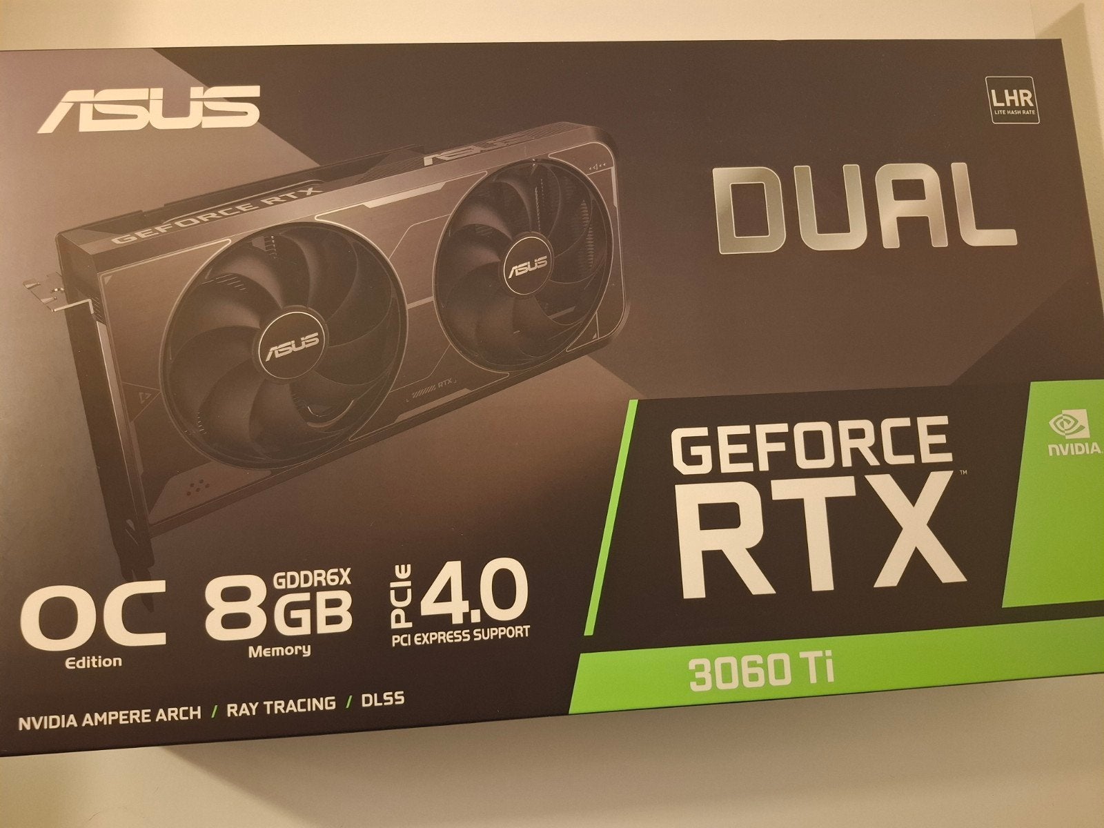 ASUS Dual GeForce RTX 3060 Ti OC 8GB (Snellere GDDR6X versie, Computers en Software, Overige soorten, PCI-Express 4, Ophalen of Verzenden