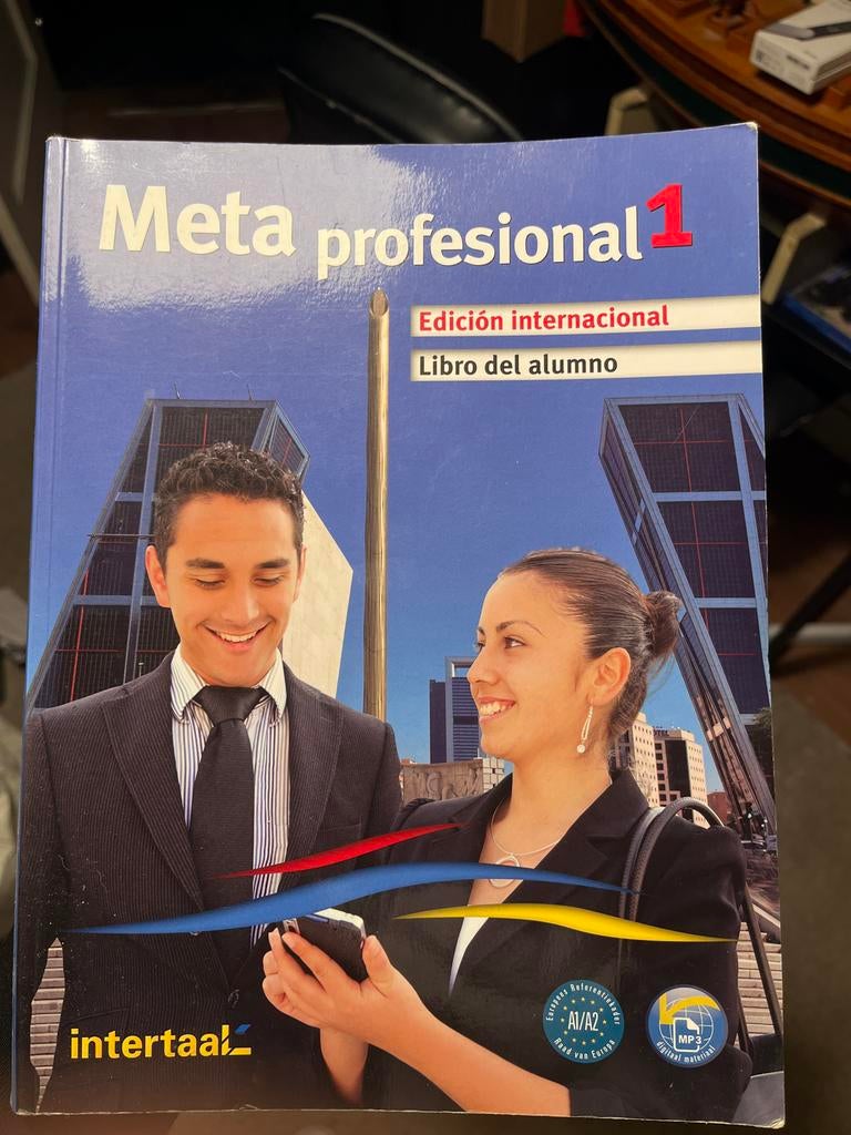 Meta Profesional 1 Spaans schoolboek - Edición internacional, Boeken, Schoolboeken, Zo goed als nieuw, Overige vakken, Overige niveaus