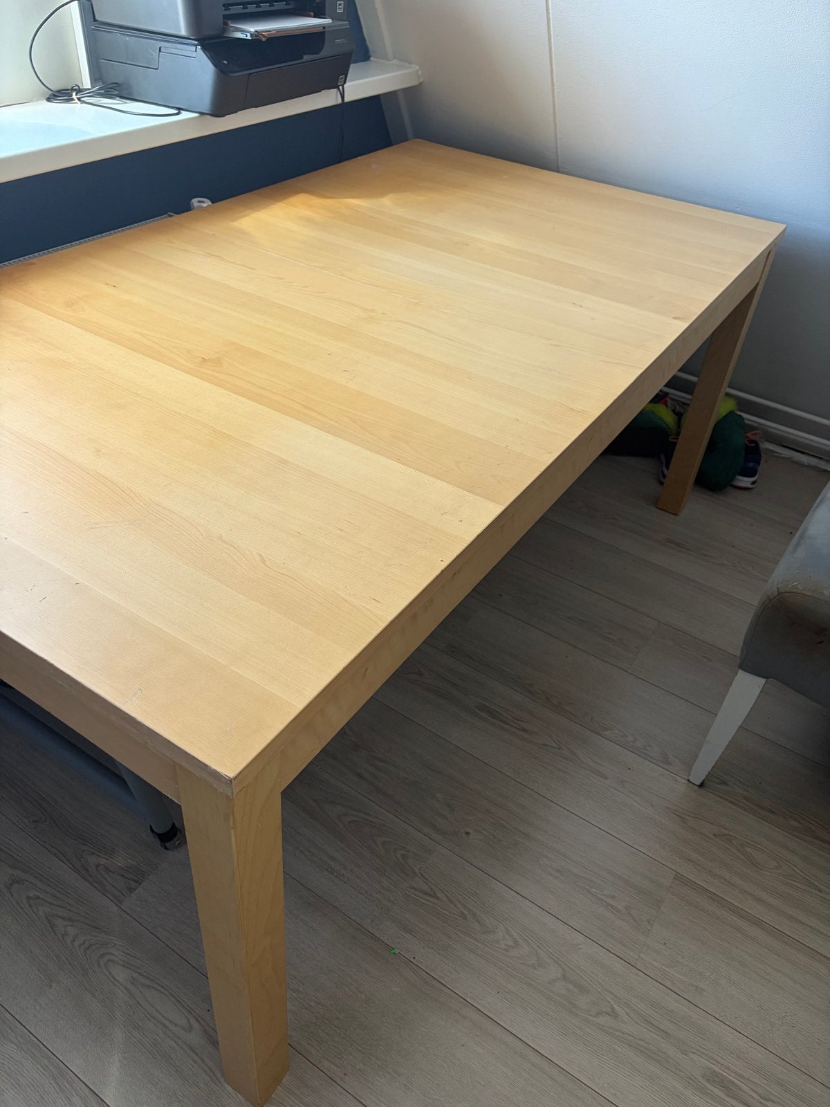Uitschuifbare grote tafel - 175x95 cm