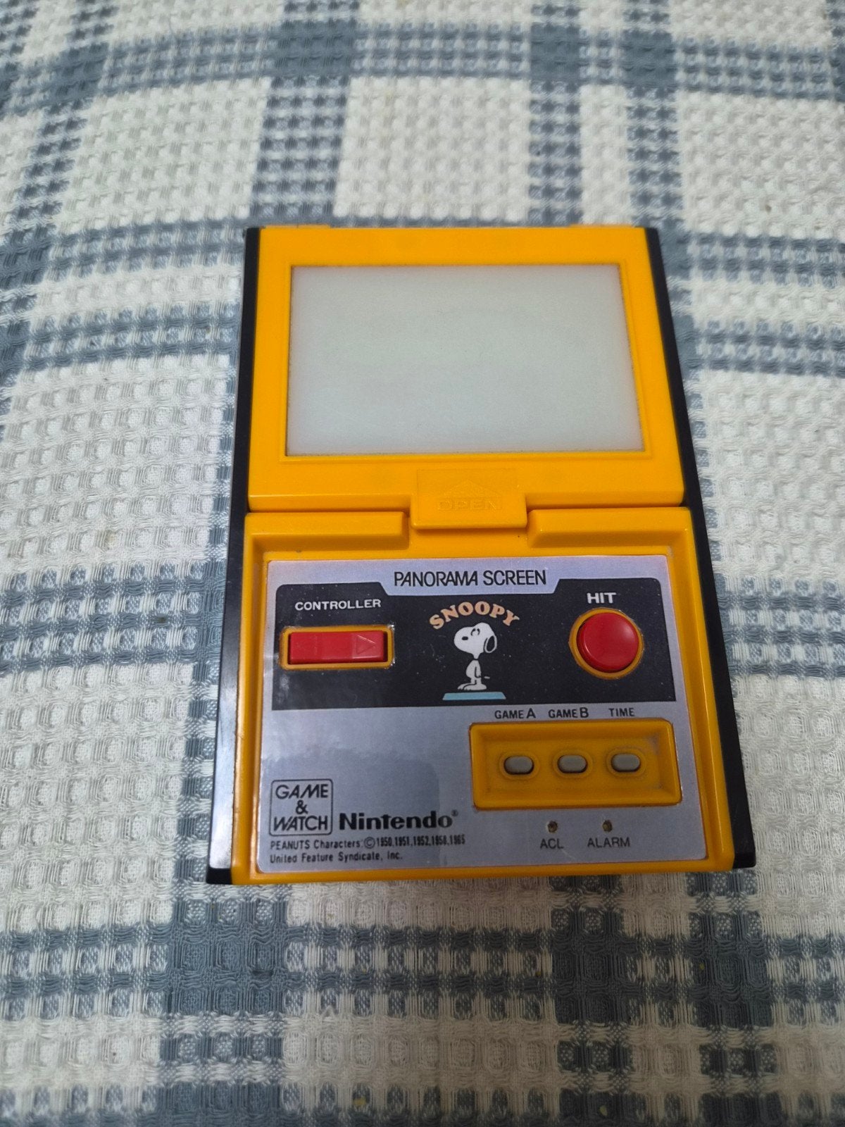 Nintendo Game & Watch Snoopy Panorama Screen (SP-30), Spelcomputers en Games, Spelcomputers | Overige, Ophalen of Verzenden, Gebruikt