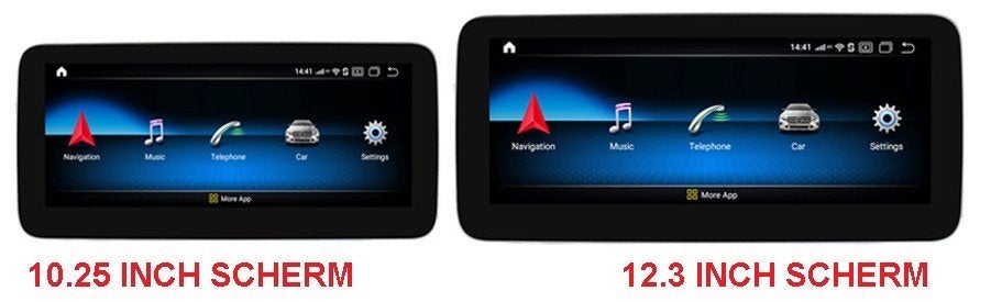apple carplay mercedes w205 c klasse 12.3 inch 128gb Dynavin, Ophalen of Verzenden, Dynavin, VERKOOP@INBOUWNAVIGATIE.COM, Oberonweg 262 3208pg