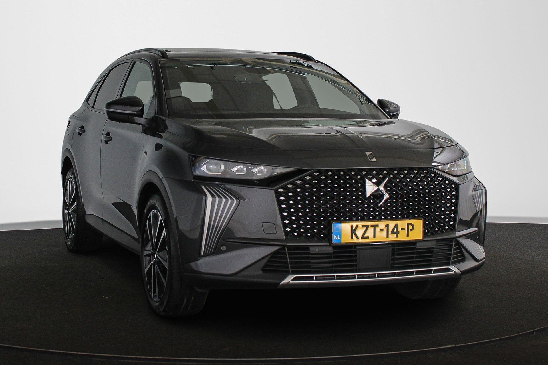 DS 7 E-Tense 225 Etoile Pano Night Vision Leder Stoelverwarm, Auto's, 14 kWh, 4 cilinders, Hybride Elektrisch/Benzine, SUV of Terreinwagen