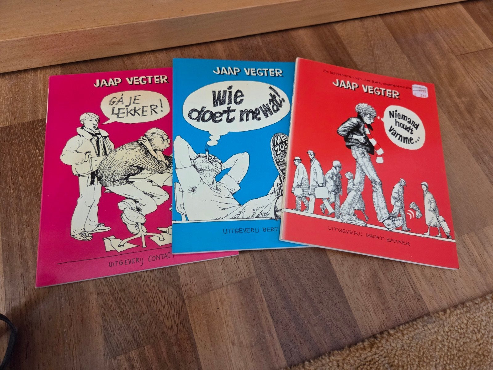 3 Jaap Vegter boeken, Ophalen of Verzenden, Gelezen, Jaap Vegter