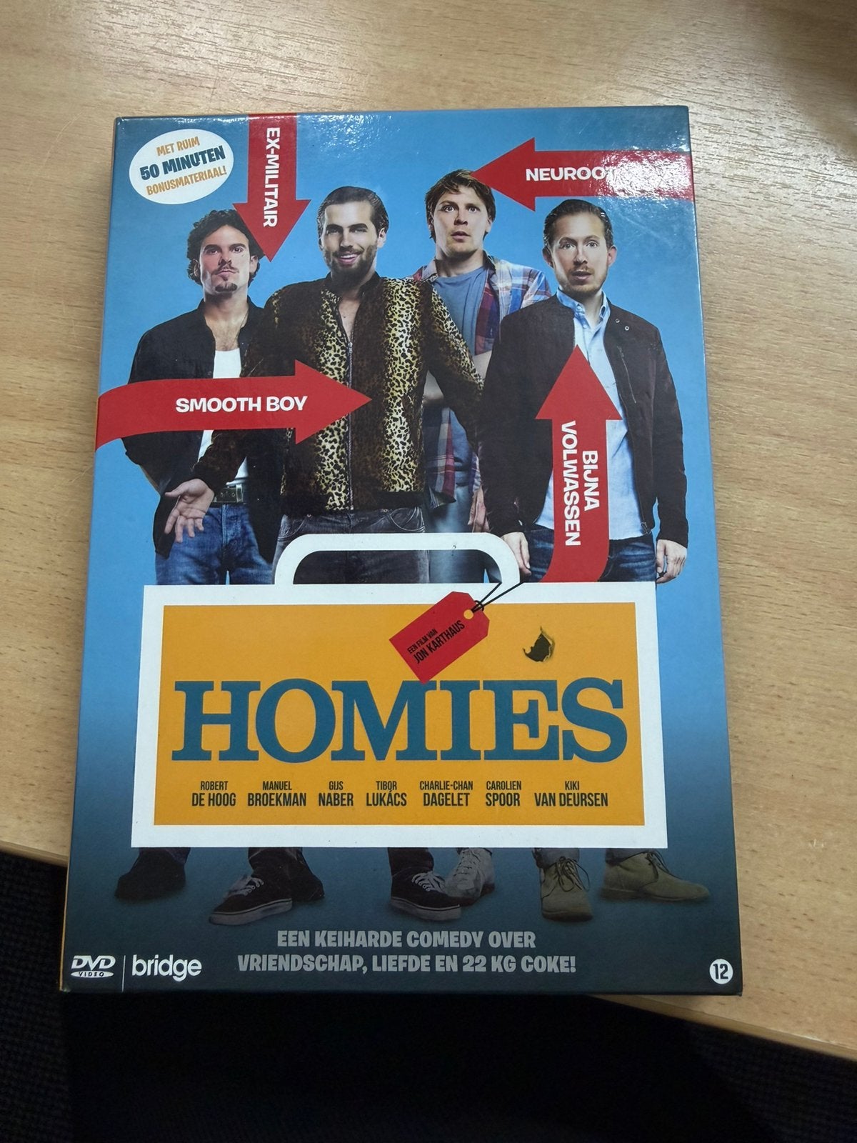 Homies (Nederlandse Comedy DVD), Bonusmateriaal, Engels, Ophalen of Verzenden, Zo goed als nieuw
