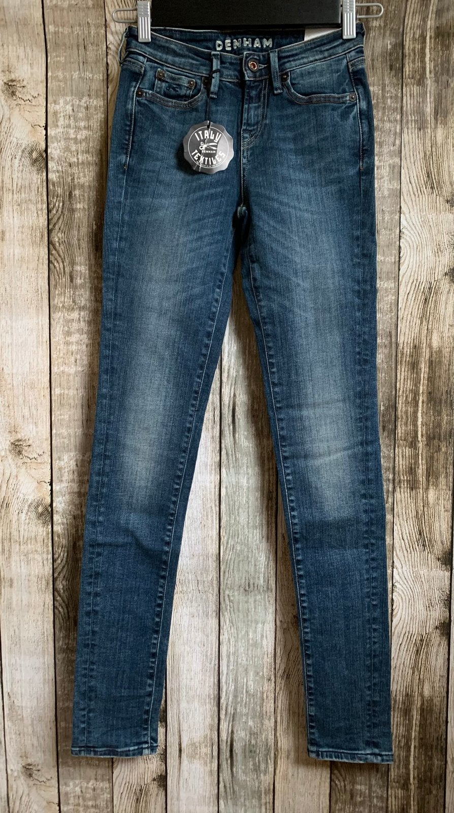 Nieuwe Denham Sharp skinny fit jeans (Maat W24/L32) nieuw!!, Denham, Nieuw, W27 (confectie 34) of kleiner, Verzenden