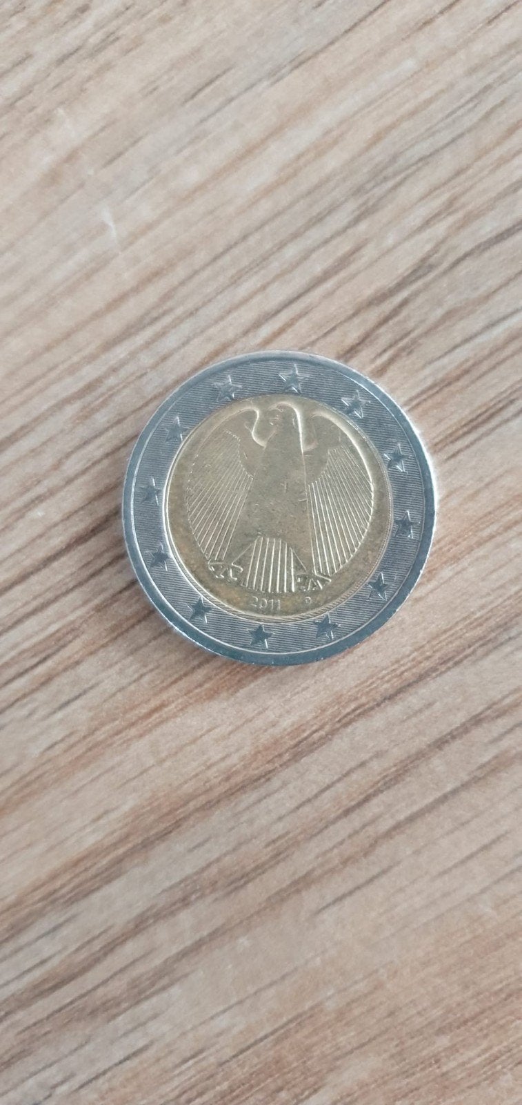 2 euro duitse misslag, Postzegels en Munten, Ophalen of Verzenden