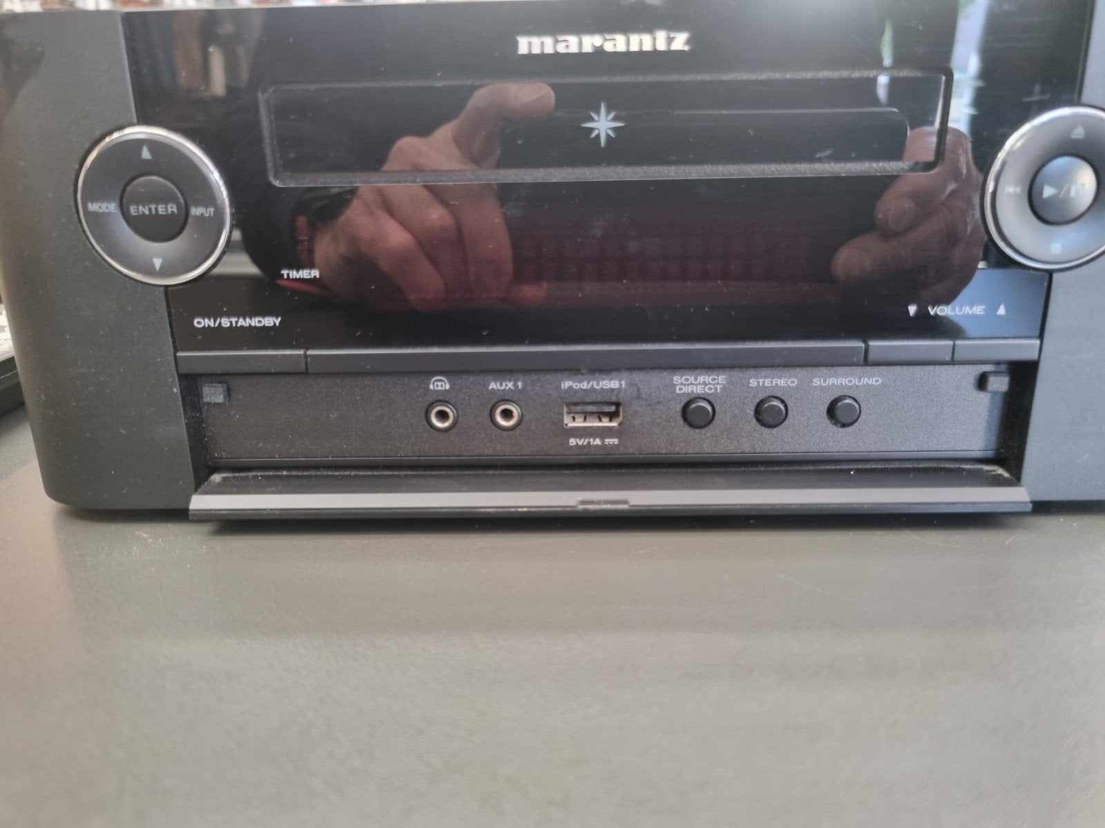 Marantz M-ER803 Blu-ray receiver in Nieuwstaat., Audio, Tv en Foto, Marantz, Verzenden, ., Zo goed als nieuw