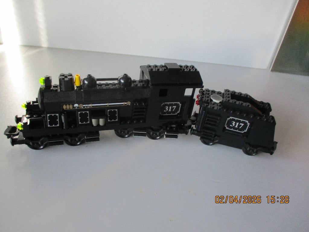 LEGO ZWARTE 9v 10205 My Own Train + OVP in Nieuwstaat!, Ophalen of Verzenden, Zo goed als nieuw, Complete set, Lego