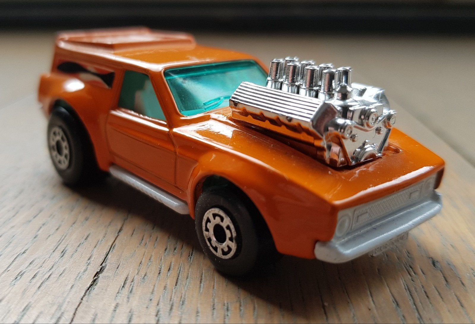 Matchbox Superfast No. 34 Vantastic 1975 Oranje, Ophalen of Verzenden, Gebruikt, Auto