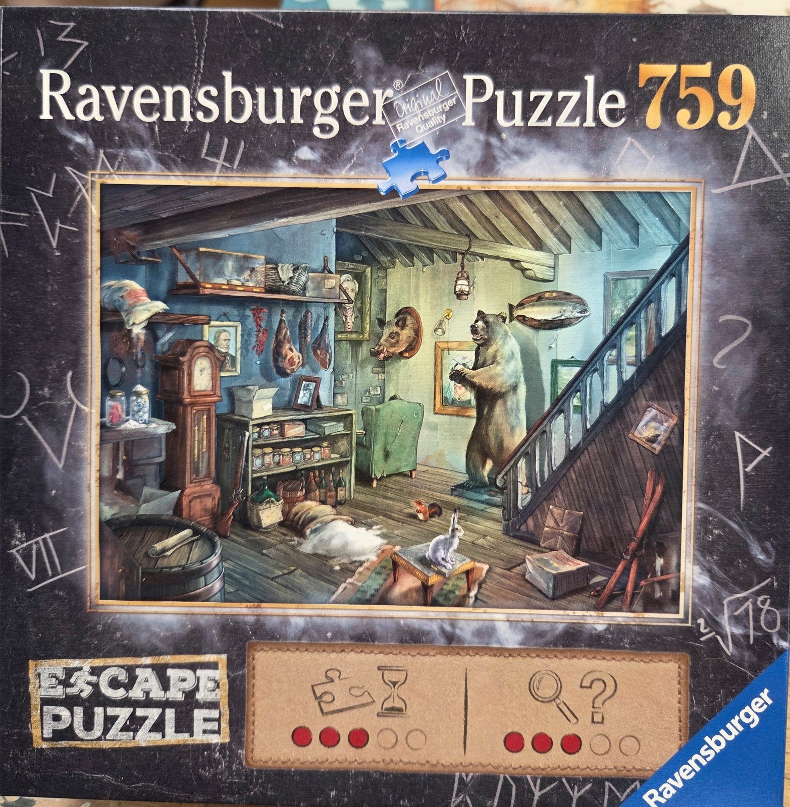 puzzle 759stukjes, Ophalen of Verzenden, 500 t/m 1500 stukjes, Zo goed als nieuw