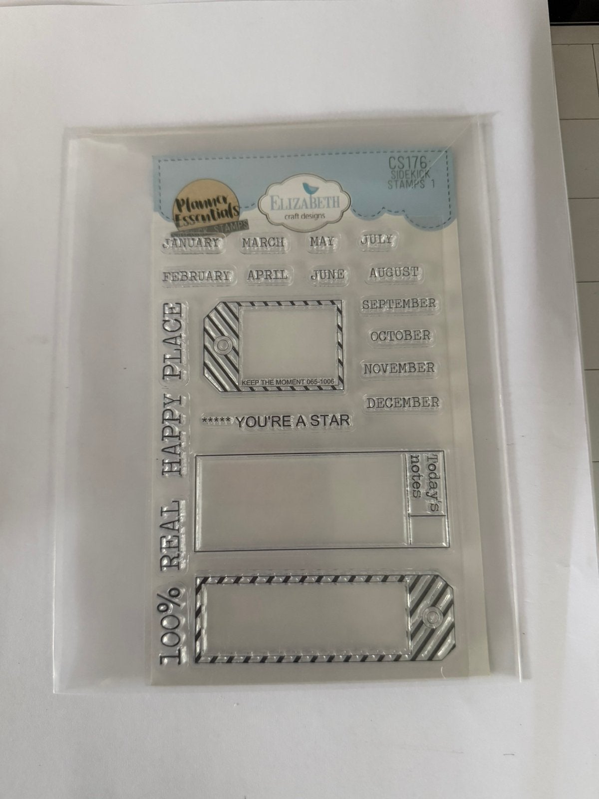 ECD stempels A6 formaat, Ophalen of Verzenden, Zo goed als nieuw, Clearstamp