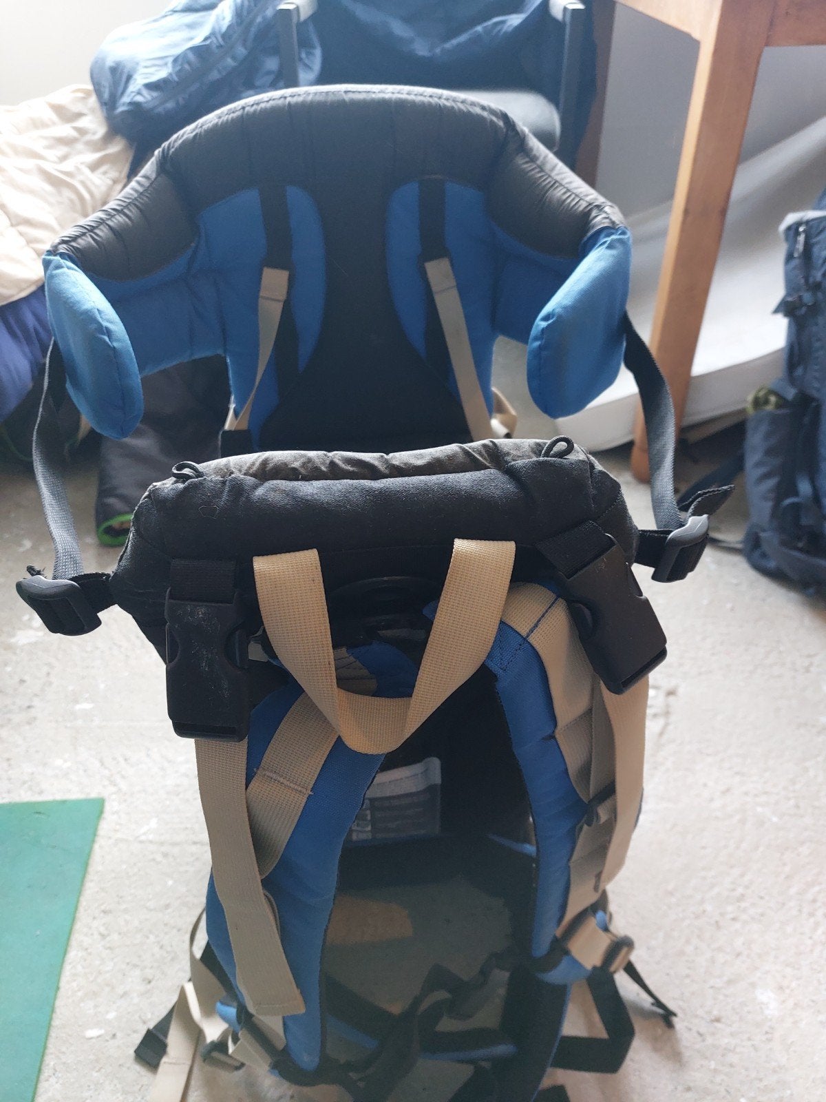 Nomad babybackpack, Gebruikt, Rug, Draagzak, Ophalen