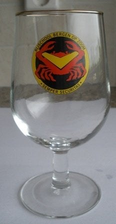 Glas - Rijschool Bergen op Zoom, Verzamelen, Ophalen, Zo goed als nieuw, Bierglas