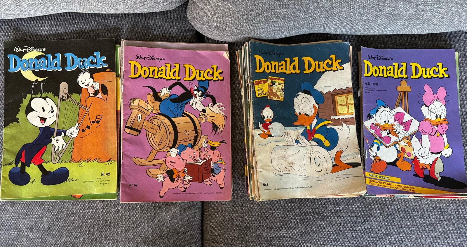 Donald Duck stripboeken - Verschillende jaren, Boeken, Meerdere stripboeken, Ophalen, Gelezen