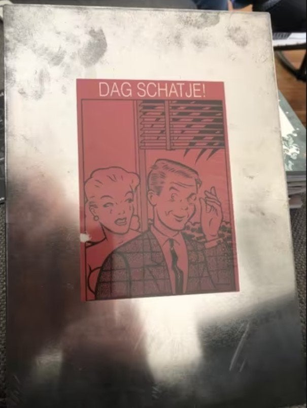 Dag schatje! Portfolio Lachartre Laurent (Minus, Walter) c3, Eén stripboek, Ophalen of Verzenden, Zo goed als nieuw