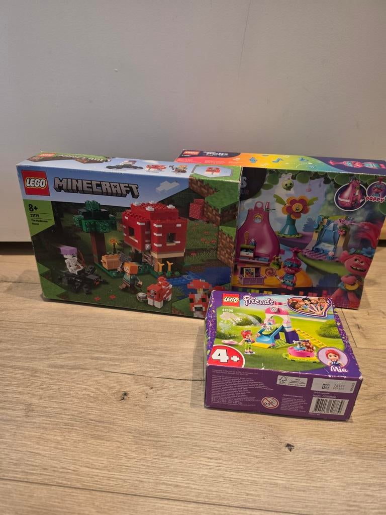 Nieuwe LEGO sets: Minecraft, Trolls en Friends, Ophalen, Nieuw, Complete set, Lego