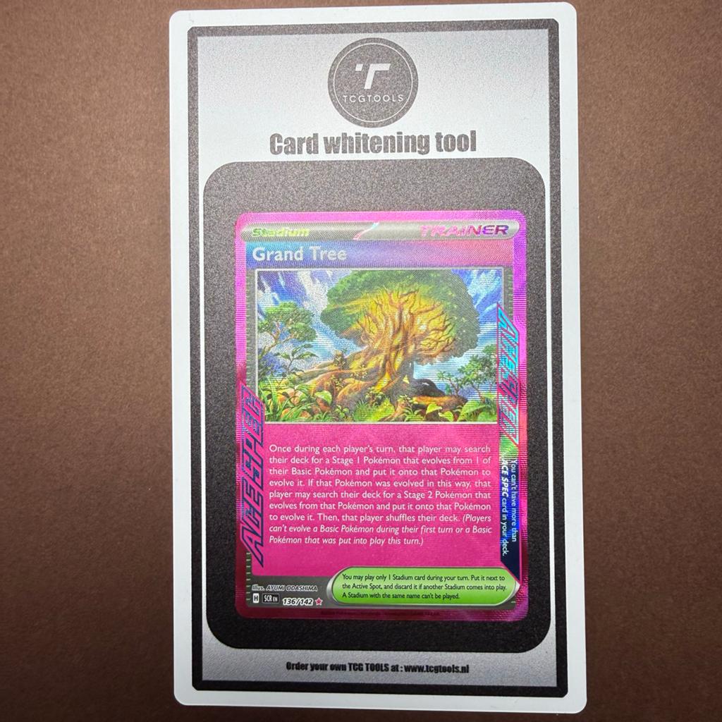 Grand Tree - SCR 136/142 Pokémon Kaart, Verzenden, Zo goed als nieuw, Losse kaart