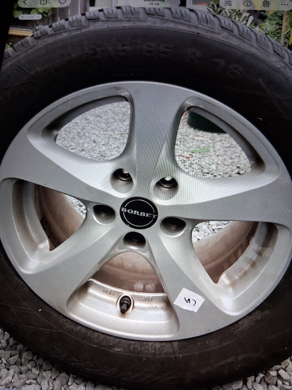 winterbandenset mazda CX-30. 7 mm profiel met sensoren., Ophalen, 16 inch, Winterbanden, Personenwagen