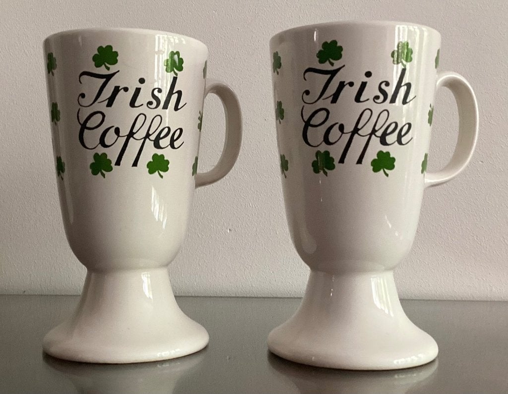 Bekers voor Irish Coffee, Gebruikt, Ophalen of Verzenden, Overige stijlen, Kop(pen) en/of Schotel(s)
