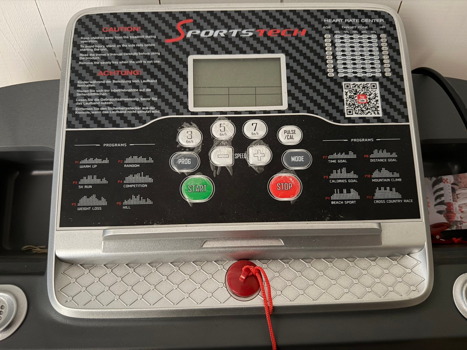 Sportstech loopband, Sport en Fitness, Ophalen, Gebruikt, Overige materialen, Loopband