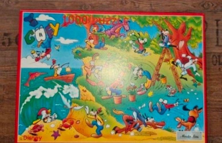 Goofy Puzzel 1000 stukjes - Disney Master-line, Ophalen of Verzenden