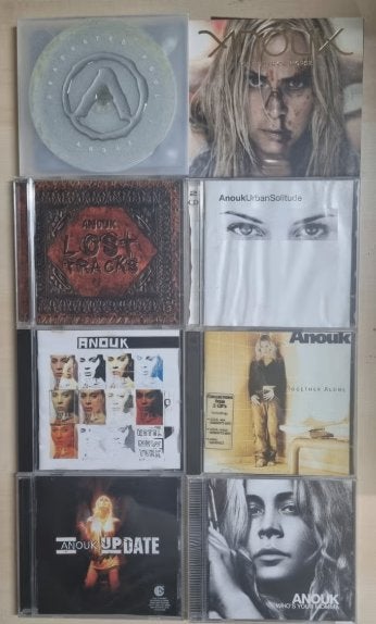 Anouk CD collectie – 8 originele albums –, Ophalen of Verzenden, Gebruikt, Rock, Album