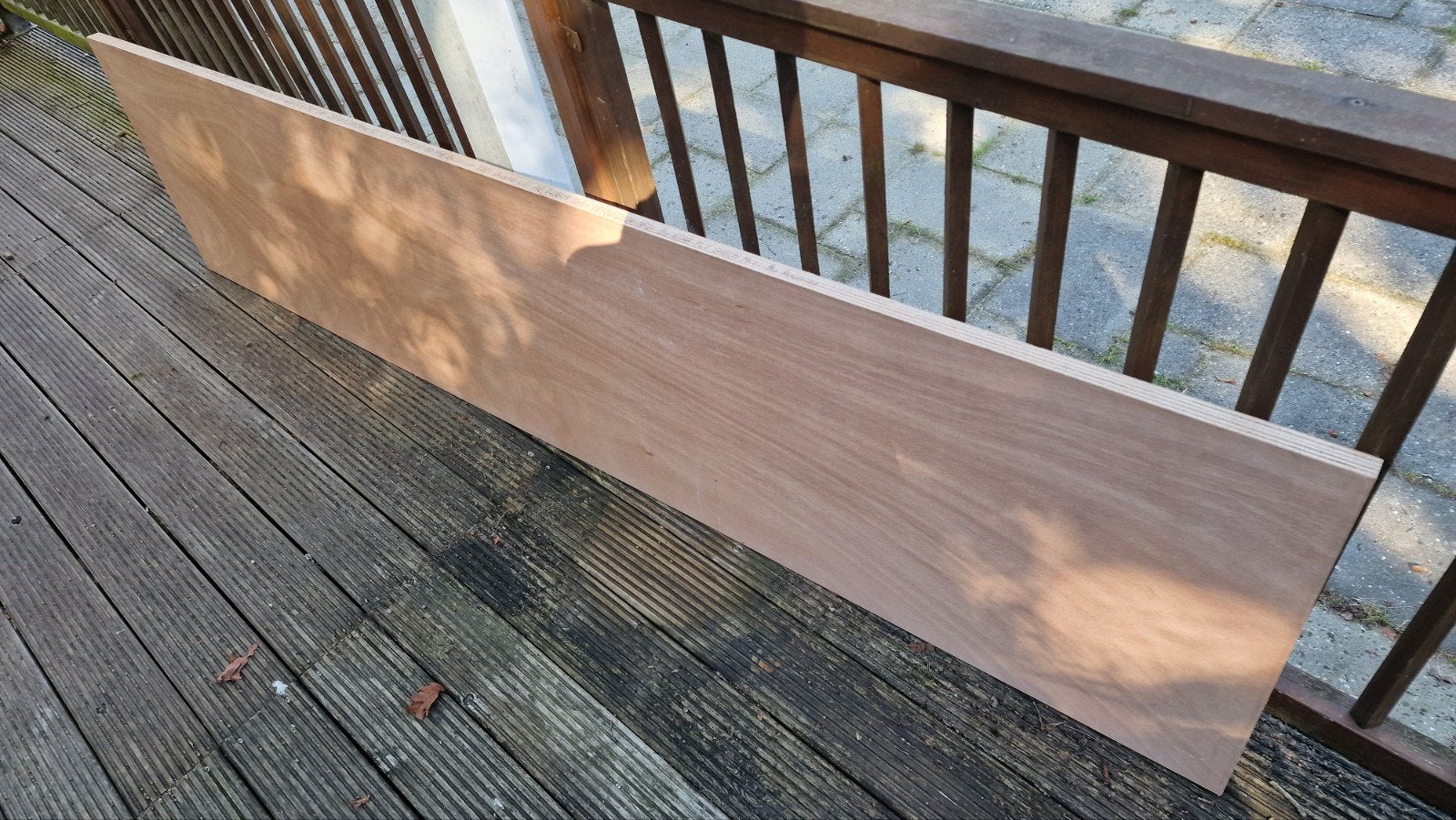 Okoume Multiplex 250cm x 60cm x 30mm, Doe-het-zelf en Verbouw, Ophalen, Nieuw, Multiplex, 20 tot 50 mm