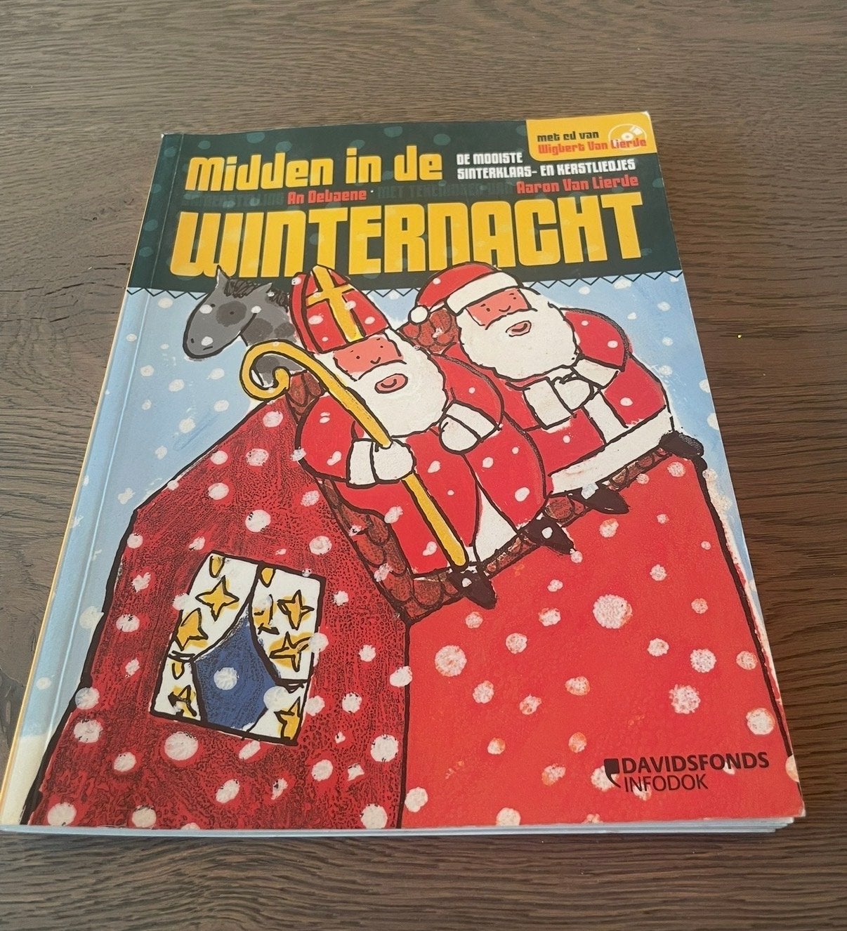 Midden in de Winternacht - Sinterklaas- en Kerstliedjes, Boeken, Non-fictie, Jongen of Meisje, Ophalen of Verzenden, Zo goed als nieuw