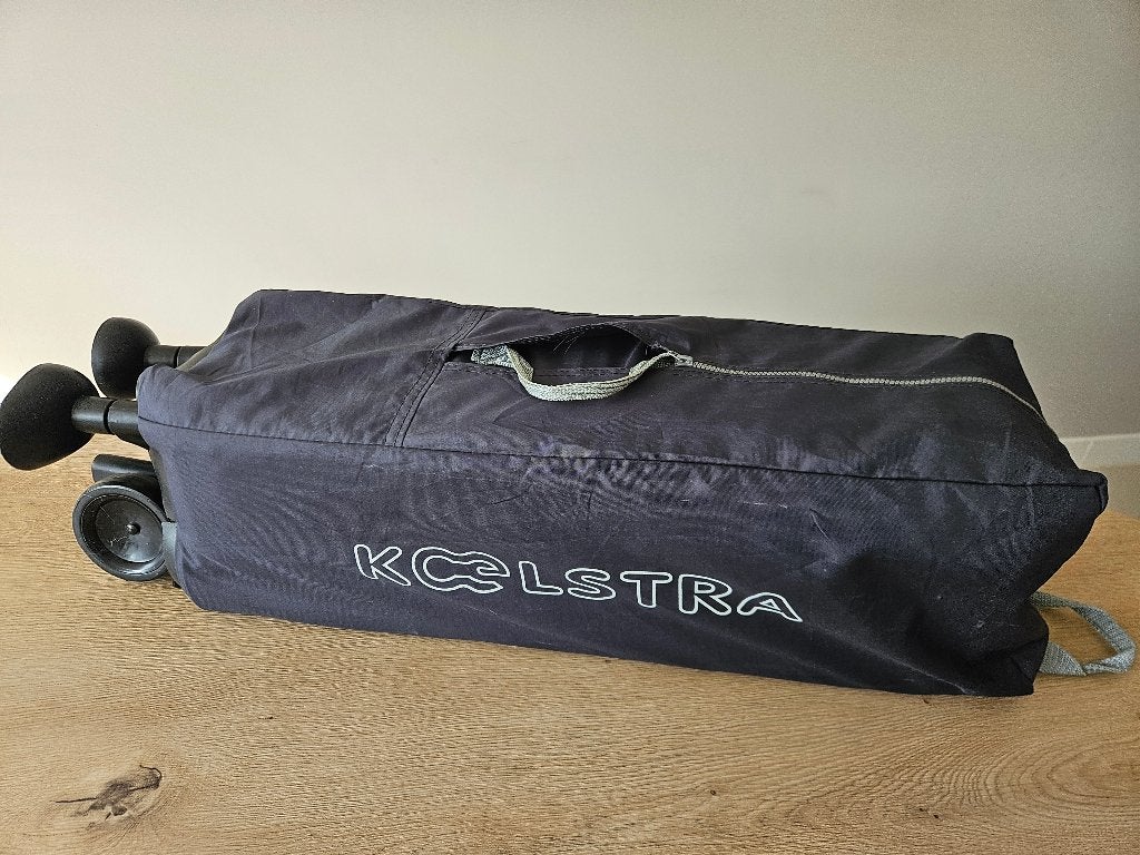 Campingbedje met matras, Ophalen, Zo goed als nieuw, Reisbedje