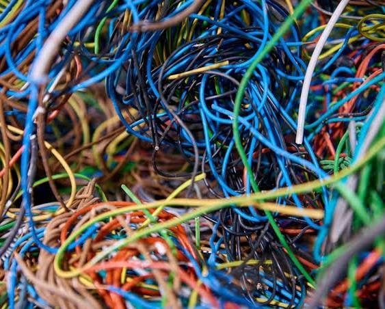 Gratis ophalen aan huis: Oude kabels & elektronica (Venlo +3, Ophalen, Gebruikt