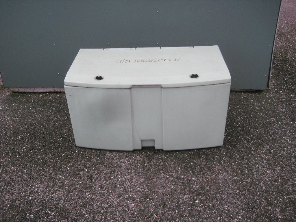 te koop ruime kuntstof disselbak, Ophalen, Gebruikt